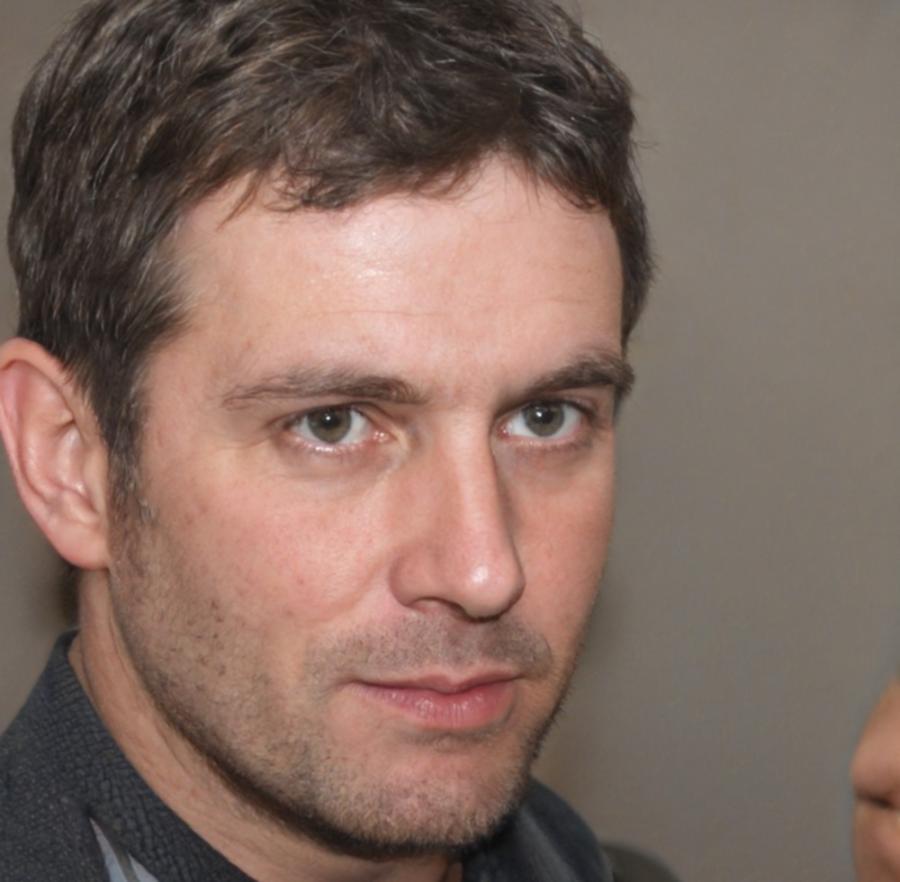 Profesional trabajando con herramientas de IA creativa